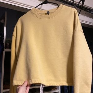Vuori Restore Yellow Crewneck Pullover